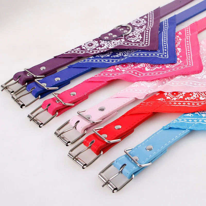 Bandana maramica za pse i mačke – podesiva, sa paisley uzorkom