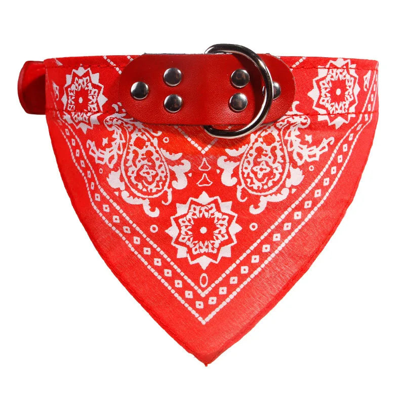 Bandana maramica za pse i mačke – podesiva, sa paisley uzorkom