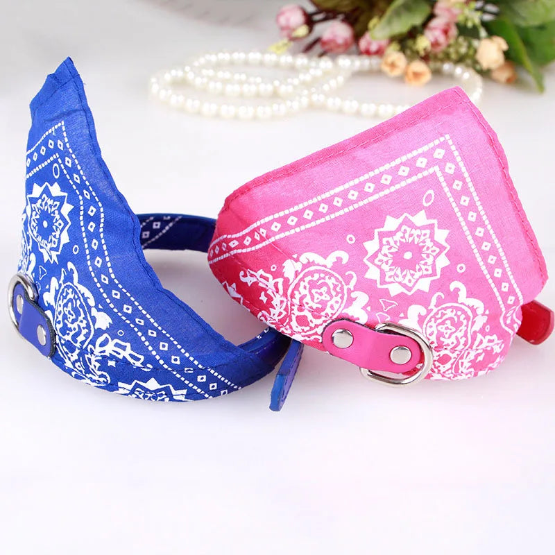 Bandana maramica za pse i mačke – podesiva, sa paisley uzorkom