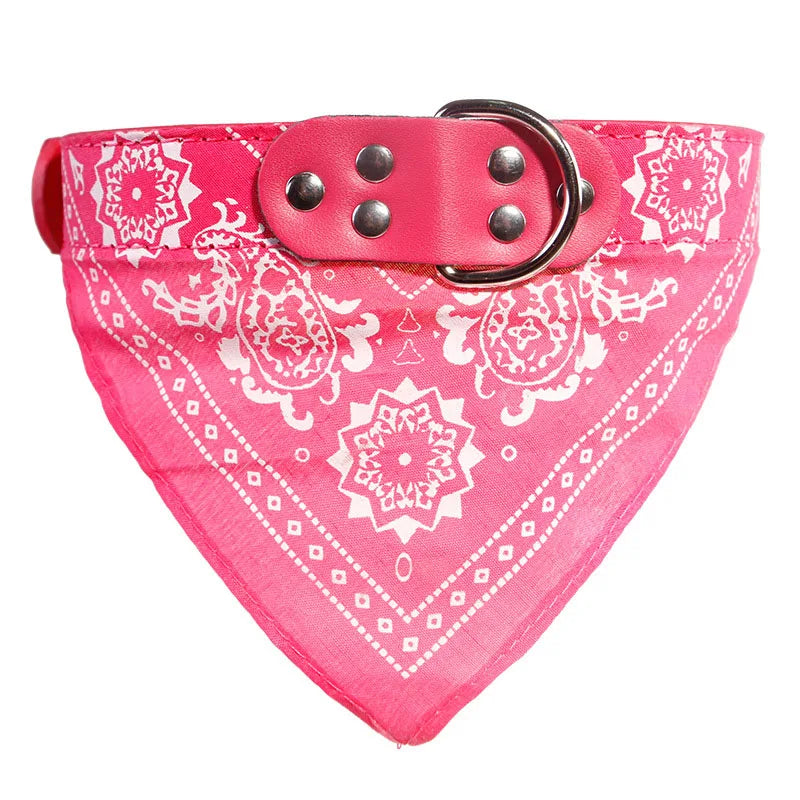 Bandana maramica za pse i mačke – podesiva, sa paisley uzorkom