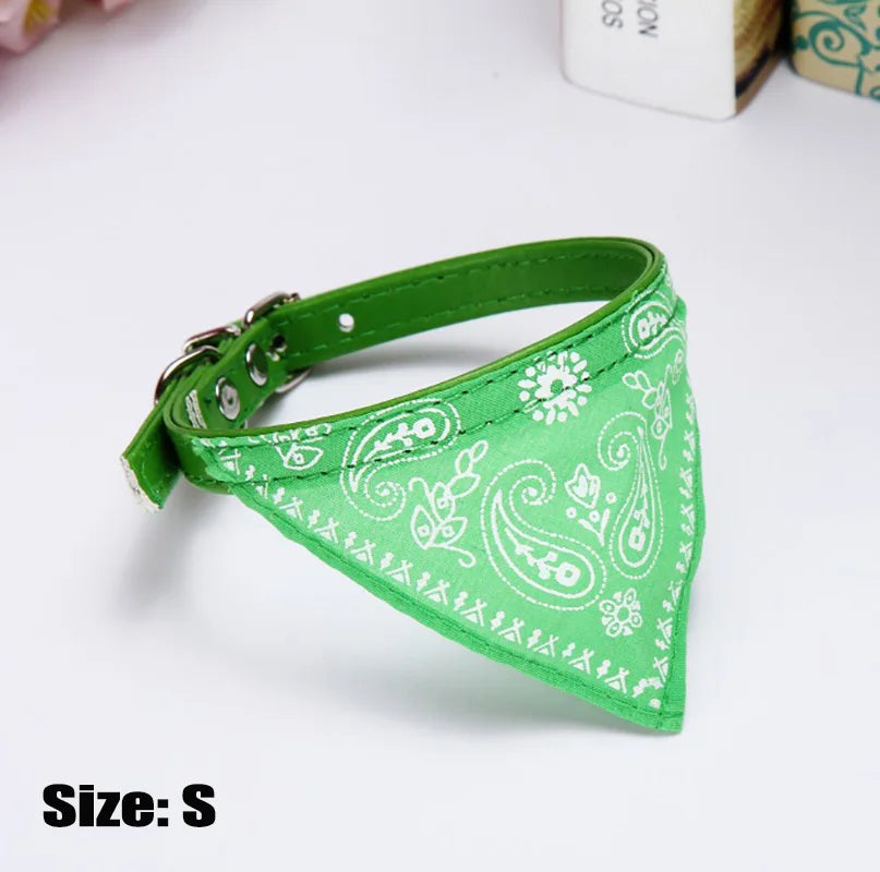 Bandana maramica za pse i mačke – podesiva, sa paisley uzorkom