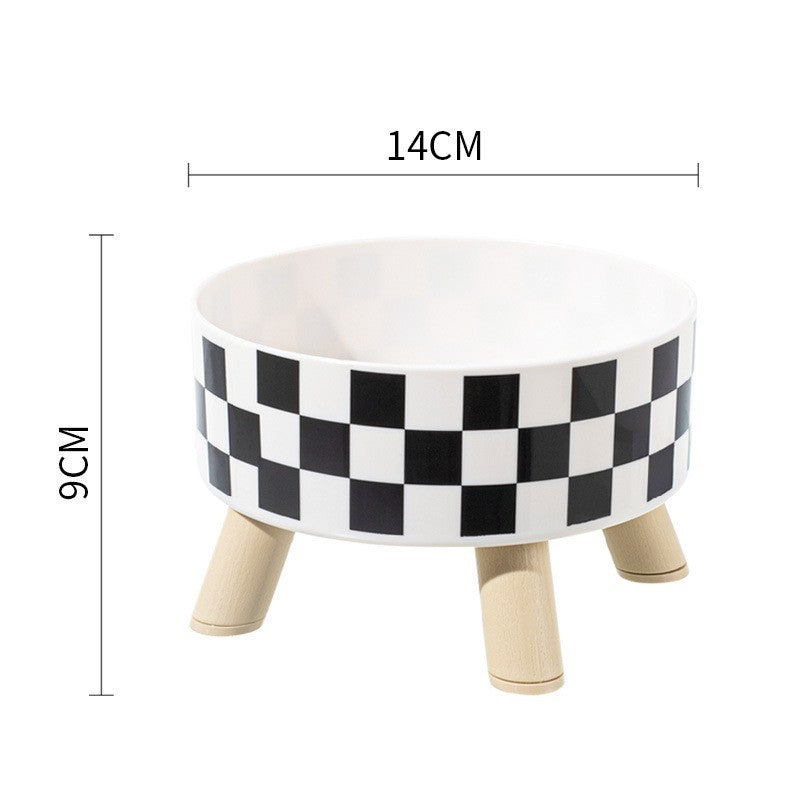 Raised bowl for cats and dogs – anti-tip, stainless steel
