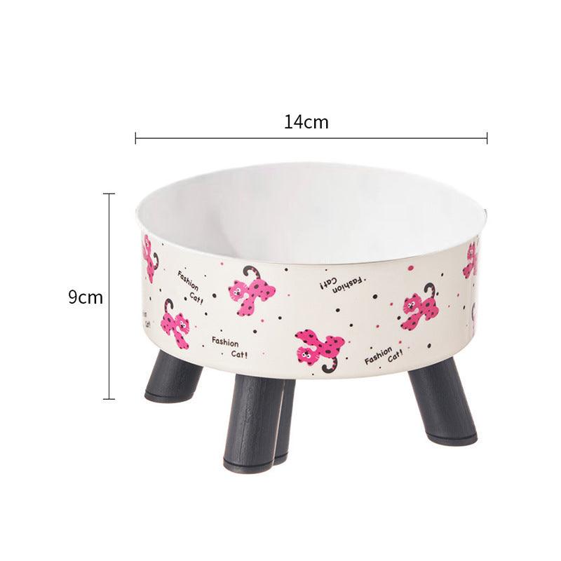 Raised bowl for cats and dogs – anti-tip, stainless steel