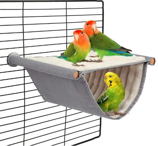 Plush Parrot Nest and House – Soft, Warm, 2 Sizes