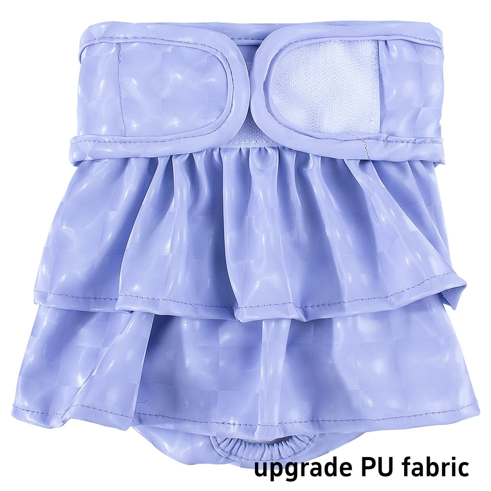 Podešive perive pelene za ženke pasa – jednobojne, S/M/L/XL
