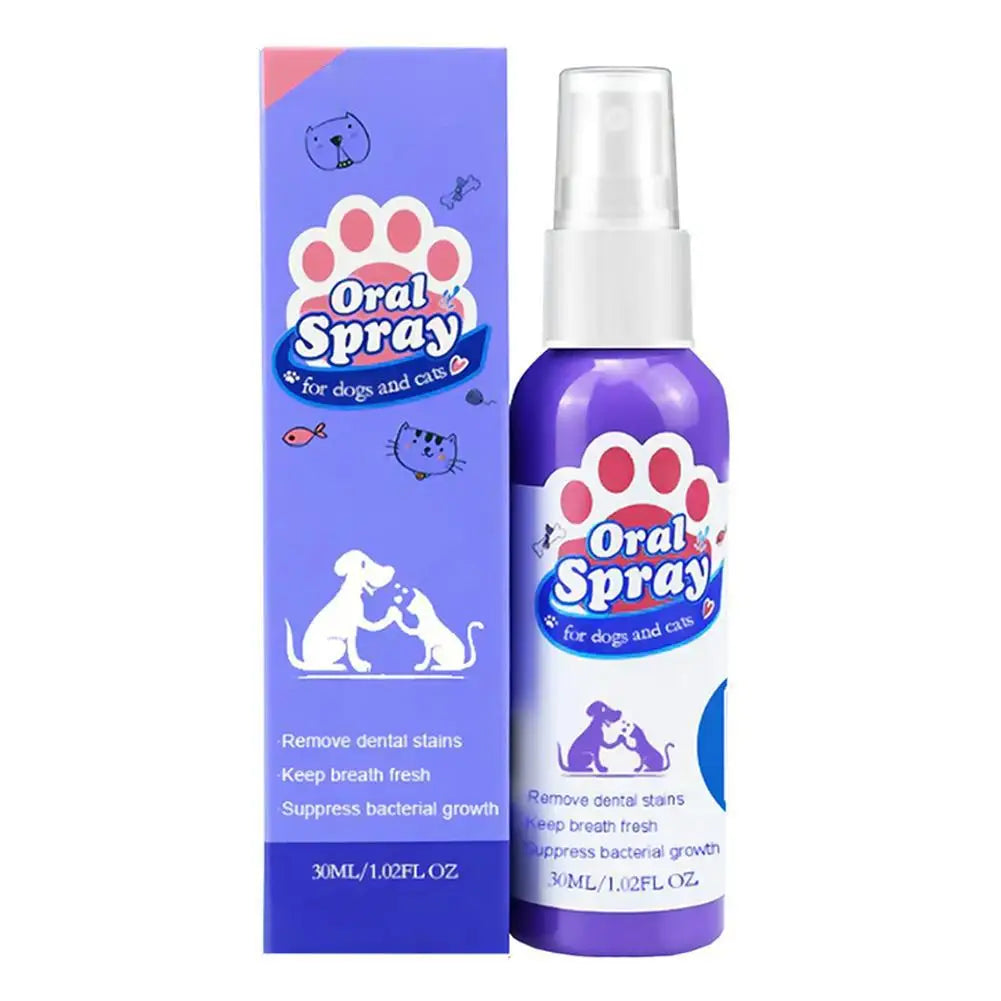 Sprej za usnu šupljinu pasa – svež dah i čišćenje zuba, 30ml