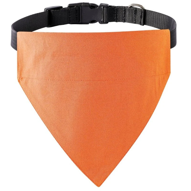 Jednobojni bandana marama za pse i mačke – pamuk, podesiv, S/M/L