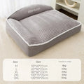 Topli kord sofa-krevet za pse – M–XXXL, 2 boje