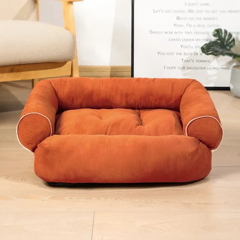 Meki ležaj-sofa za pse – pravougaoni, topli, protivklizni