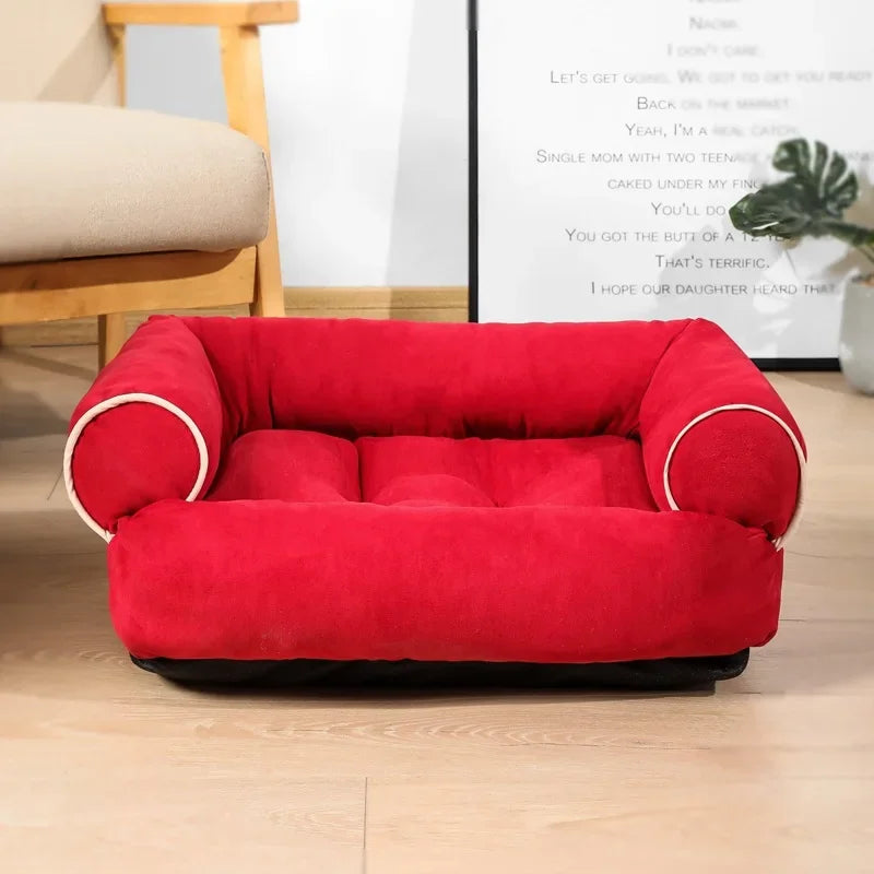 Meki ležaj-sofa za pse – pravougaoni, topli, protivklizni