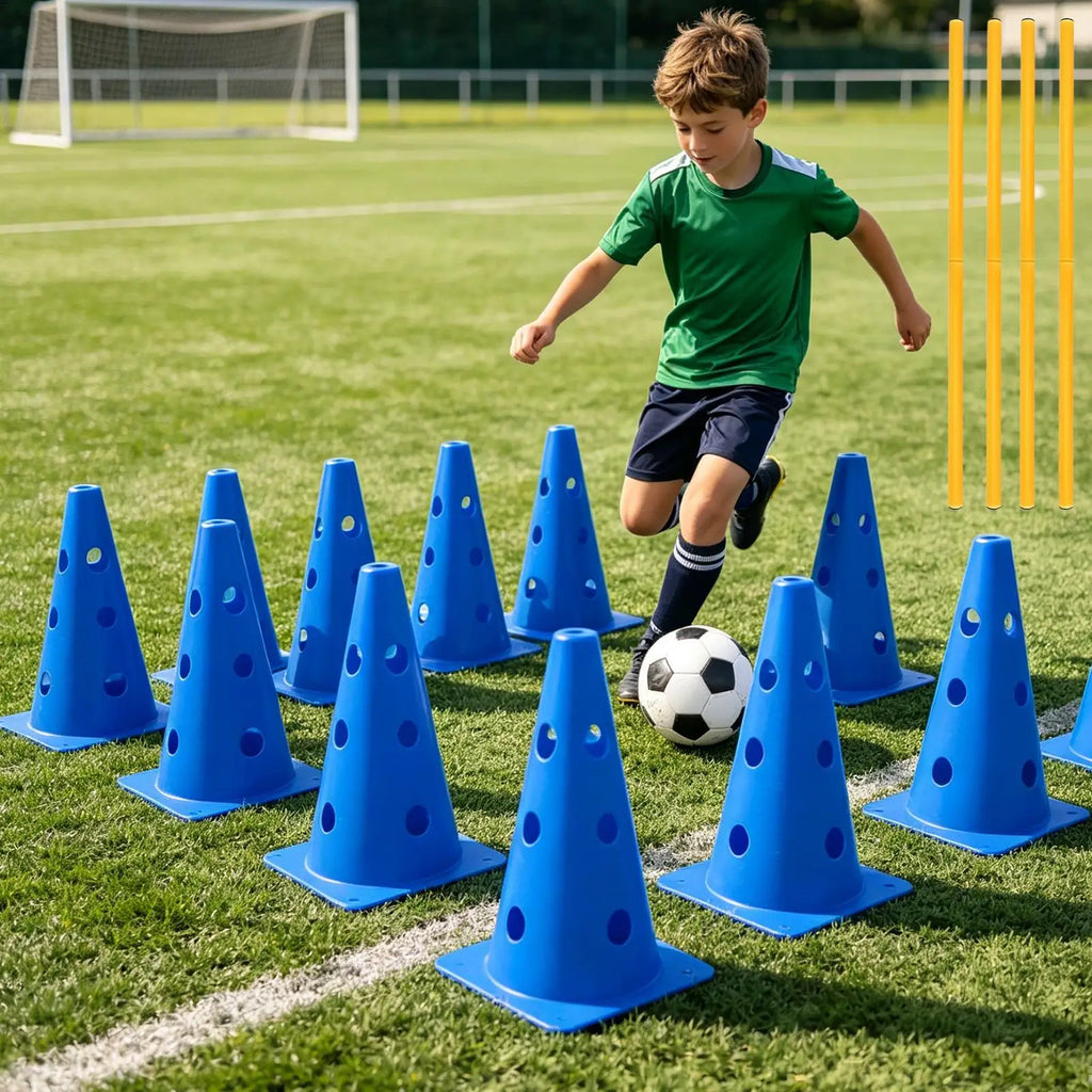 Set za agility trening pasa – čunjevi i prepone