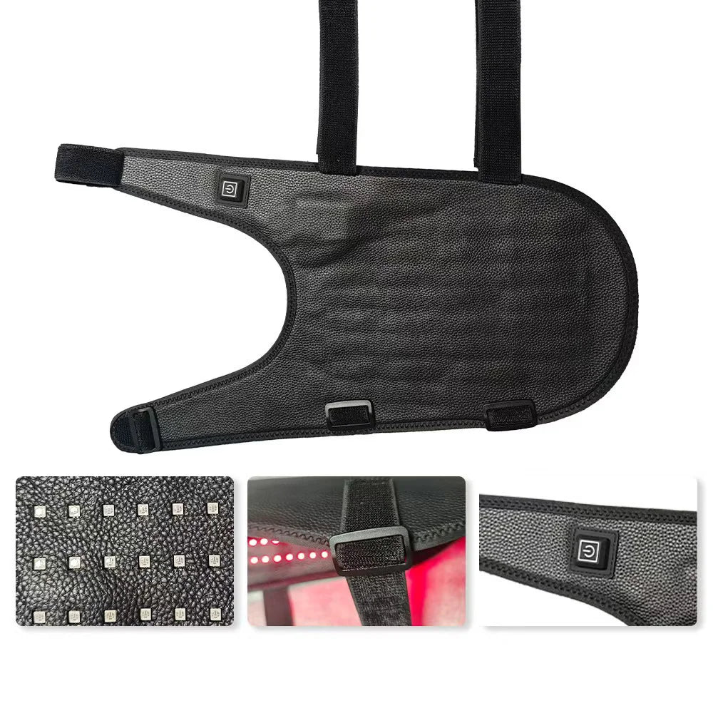 Pet Red Light Therapy - Red Light Therapy Belt for Dogs, Infrared Red Light Therapy Device for Hip, Joint, and Back Relief Care