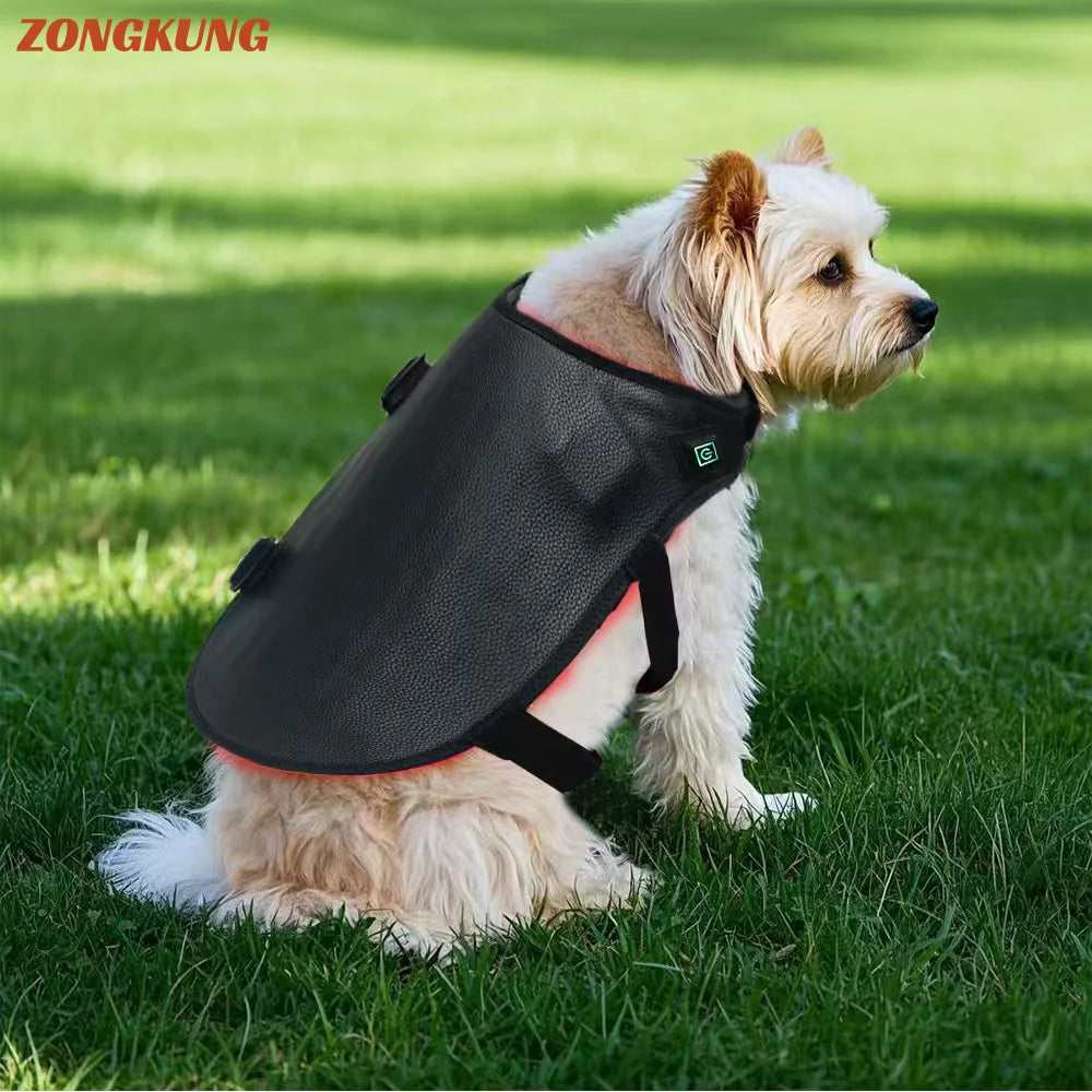 Pet Red Light Therapy - Red Light Therapy Belt for Dogs, Infrared Red Light Therapy Device for Hip, Joint, and Back Relief Care