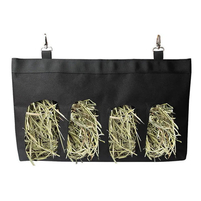 Hanging Hay Bag for Rabbits and Rodents - Oxford Fabric Feeder