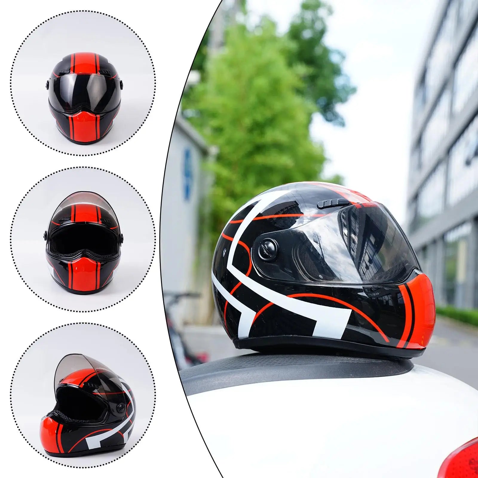 Mini motociklistička kaciga za pse i mačke – slatki rekvizit za putovanje