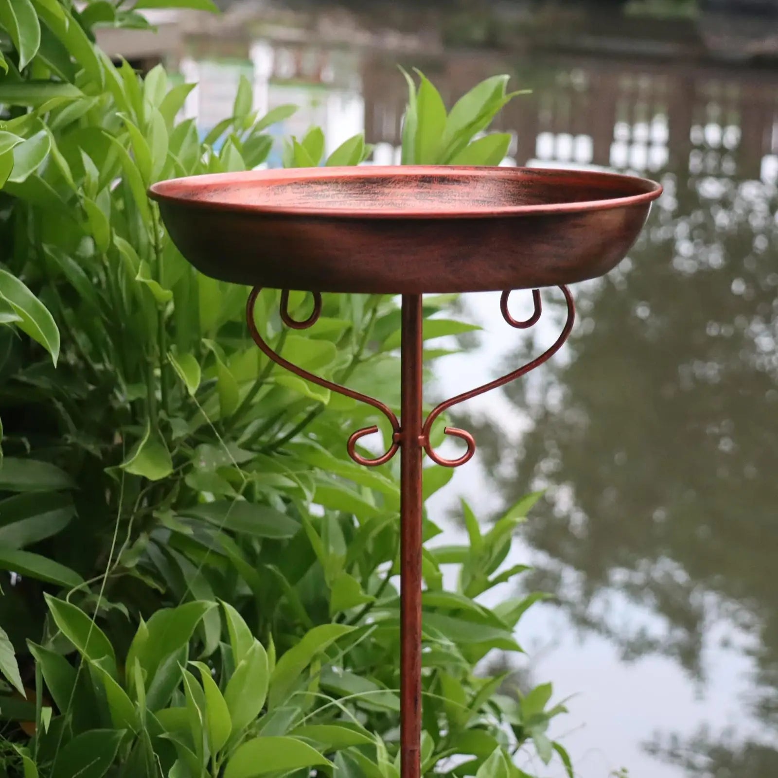 Bird Waterer – Vintage Style, Water Bowl, Garden Decoration