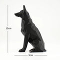 Figura psa Nemački ovčar – elegantna skulptura za dom i auto