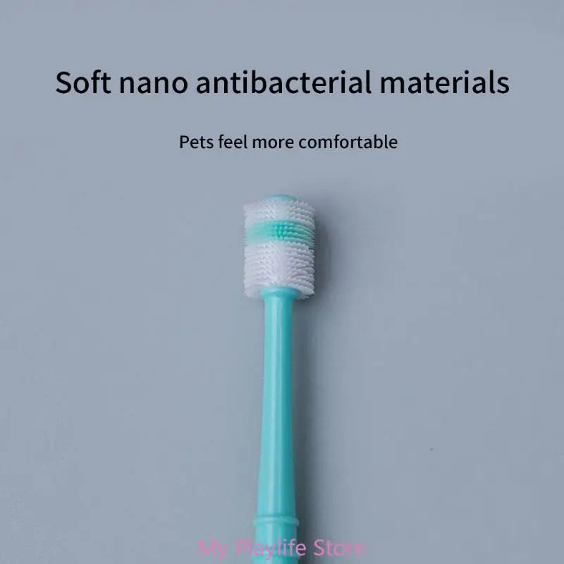 Toothbrush for dogs and cats – 360° silicone, gentle tooth care