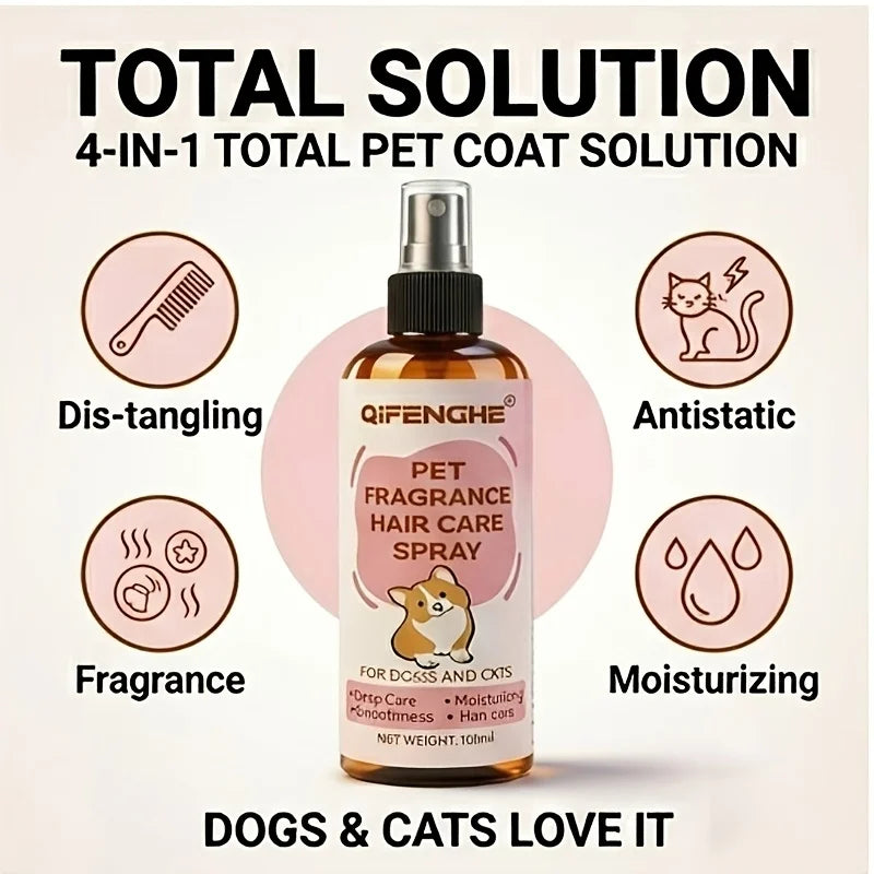 Sprej za negu dlake pasa i mačaka – regenerator, anti-kovrdzanje | 100ml