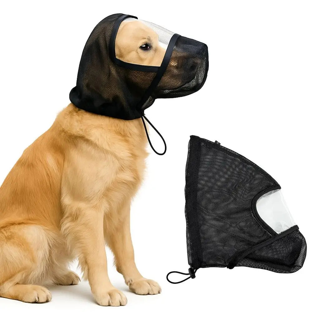 Dog Protective Mask Prevent Mosquito Bites Prevent Dog Bites Prevent Eating Randomly Mask Pet Supplies Size S M L