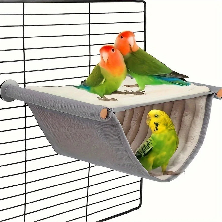 Plush Parrot Nest and House – Soft, Warm, 2 Sizes