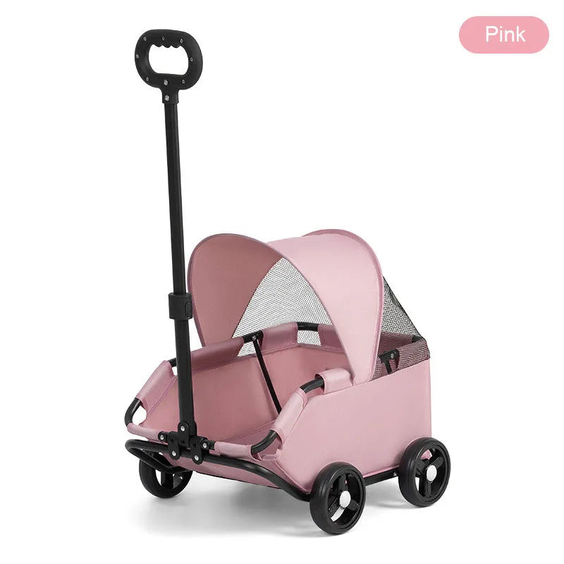 Dog and Cat Stroller – lightweight, foldable, for walks and travel