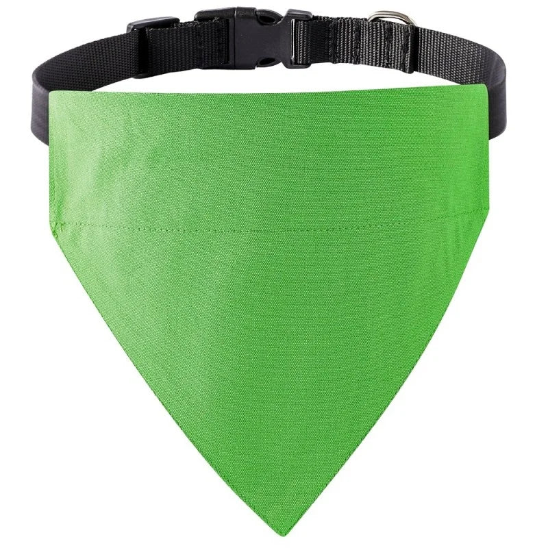 Jednobojni bandana marama za pse i mačke – pamuk, podesiv, S/M/L