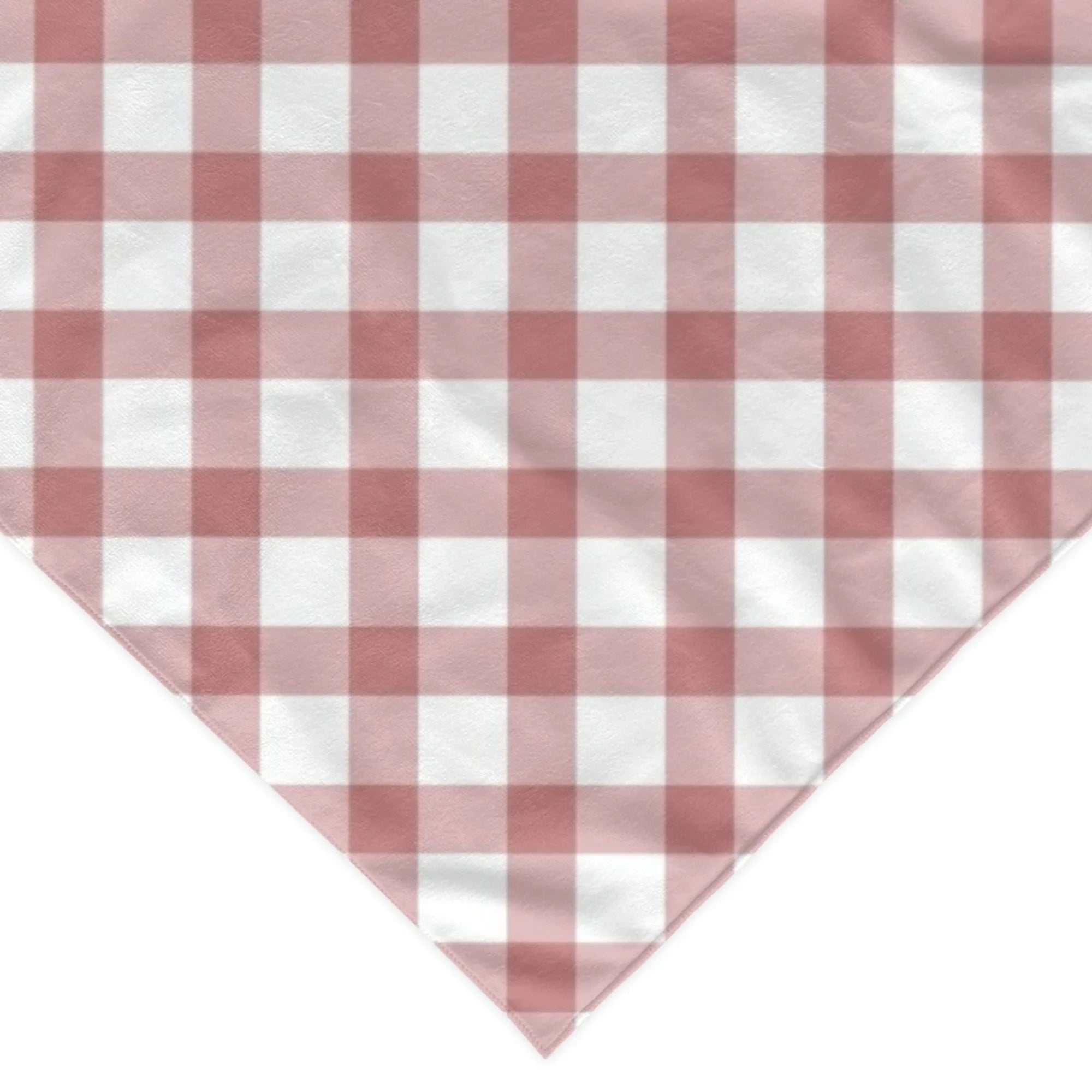 Karirani bandana marama za pse – poliester, šareni print, univerzalna veličina