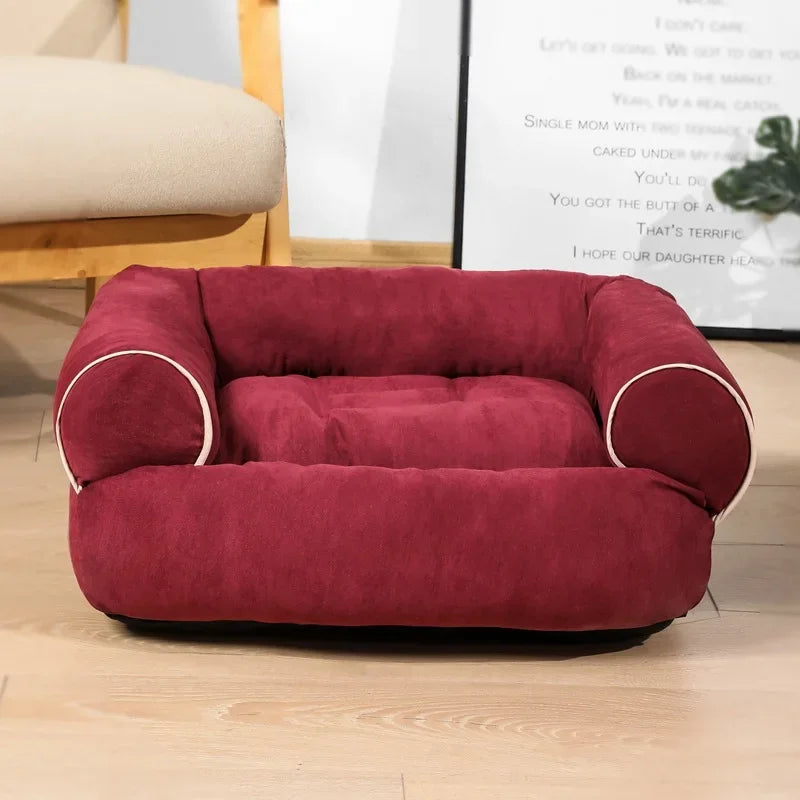 Meki ležaj-sofa za pse – pravougaoni, topli, protivklizni