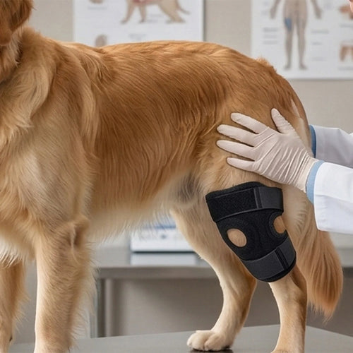 Pet Knee Brace For Dog Protector Support Protects Bandage Pet Knee Pads Dog Injury Recovery for Leg Joint Brace Bandage