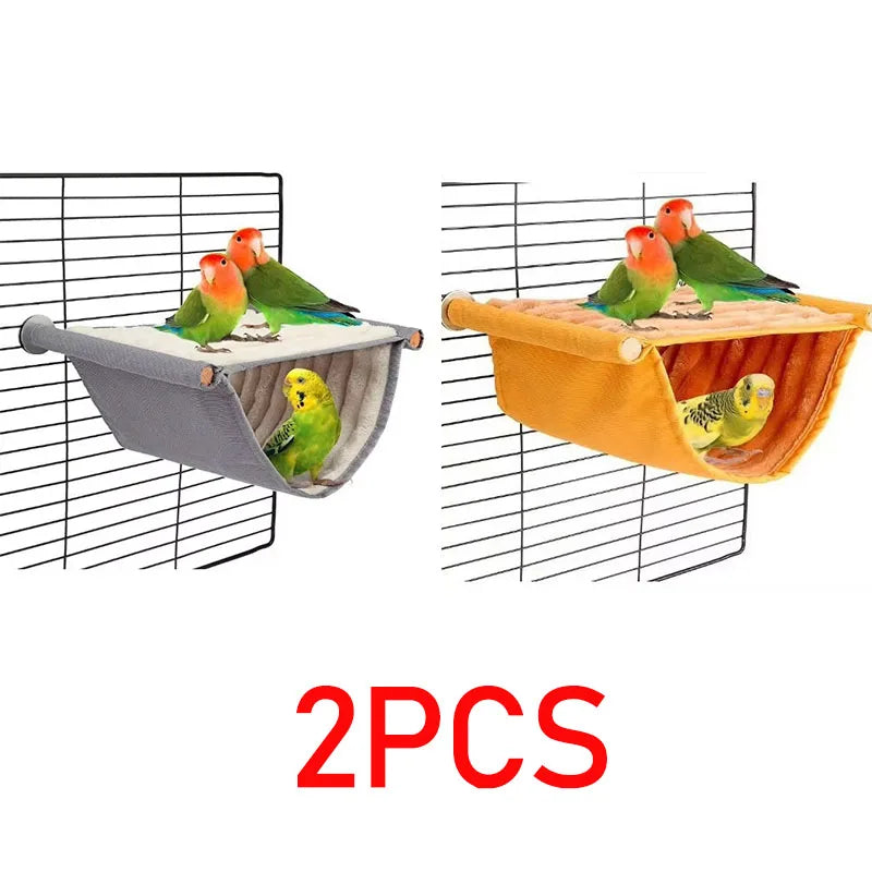Plush Parrot Nest and House – Soft, Warm, 2 Sizes