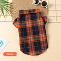 Plaid Shirts for Small Dogs and Cats – Polo Shirt for All Seasons