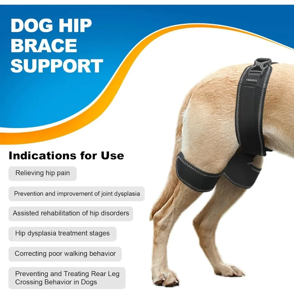 Dog Hip Orthotics Brace,Support for Hip Dysplasia,Relieve Pain Prevent Hip Joint Diseases,Help Dog Injury Recovery