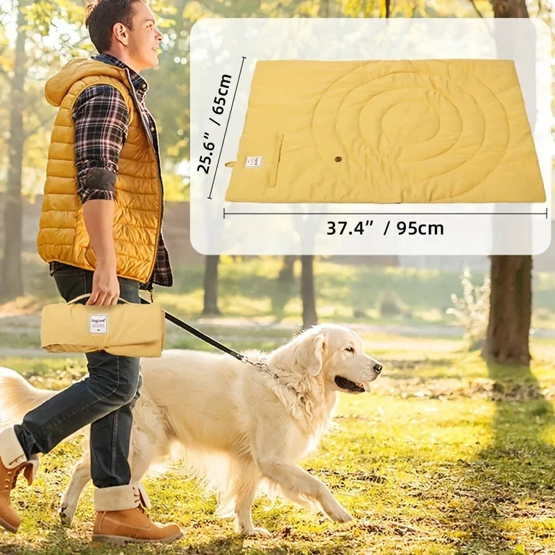 Sklopiva vodootporna podloga za pse – 95×65 cm, za auto i outdoor, 4 boje