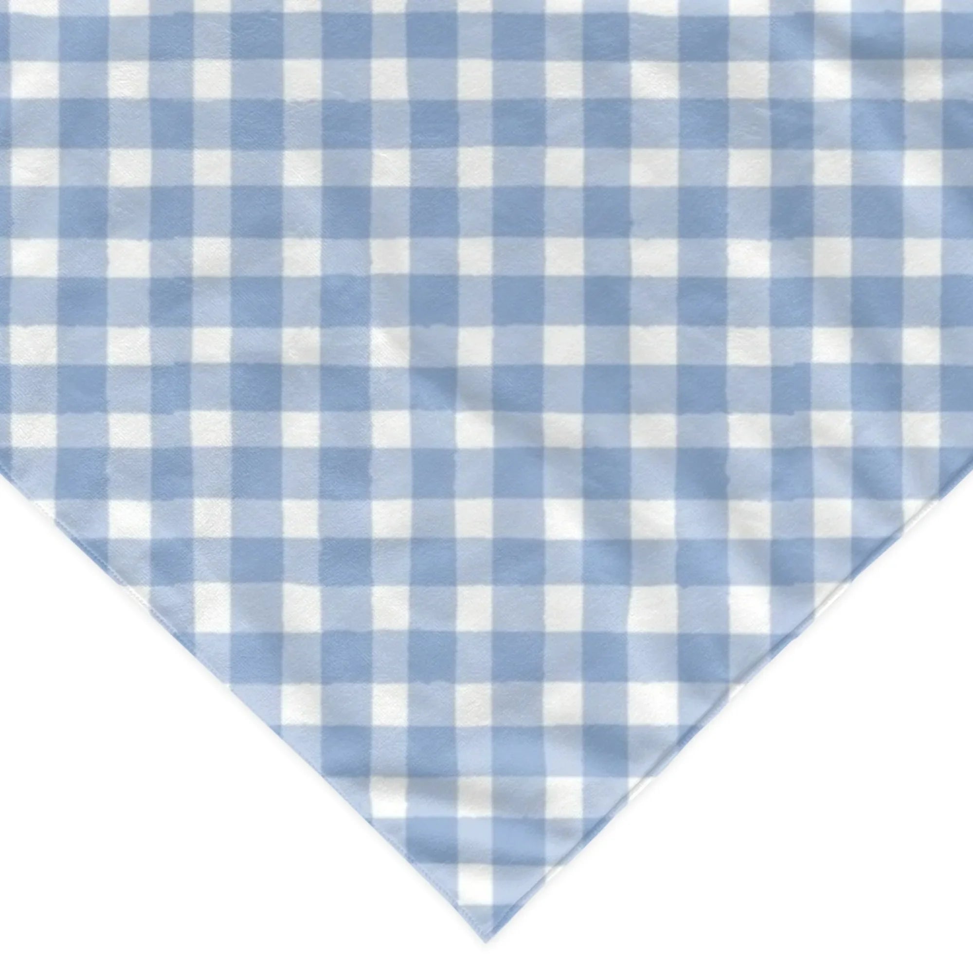 Karirani bandana marama za pse – poliester, šareni print, univerzalna veličina