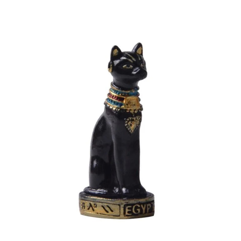 Egyptian Cat Goddess – decorative resin figurine