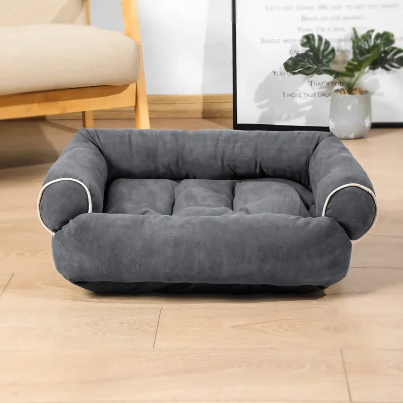 Meki ležaj-sofa za pse – pravougaoni, topli, protivklizni