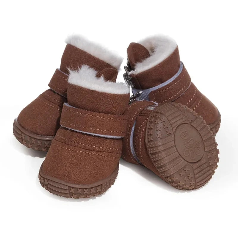 Winter dog boots – warm, anti-slip, for snow