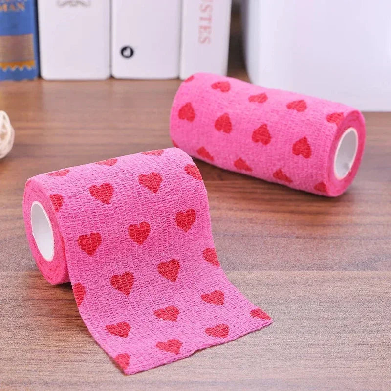 Elastična samolepljiva bandaža za pse i mačke – prozračna, M/L/XL