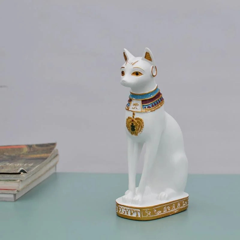 Egyptian Cat Goddess – decorative resin figurine