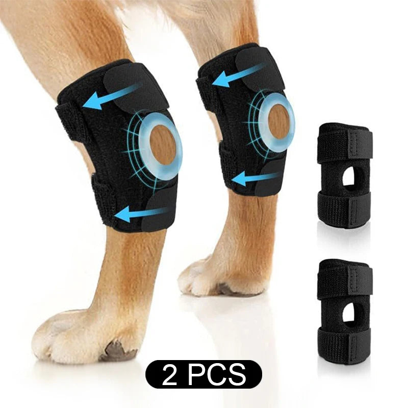Prozračna bandaža za koleno i zglob psa – set 2 kom, oporavak od povrede, M/L/XL
