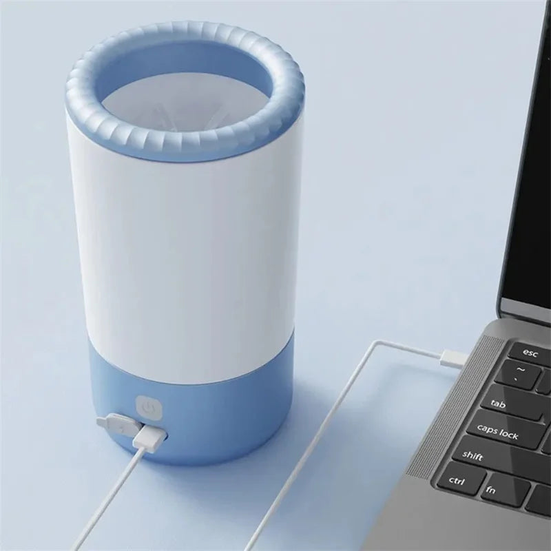 Automatska mašina za pranje šapa pasa i mačaka – USB punjenje, silikonska četkica