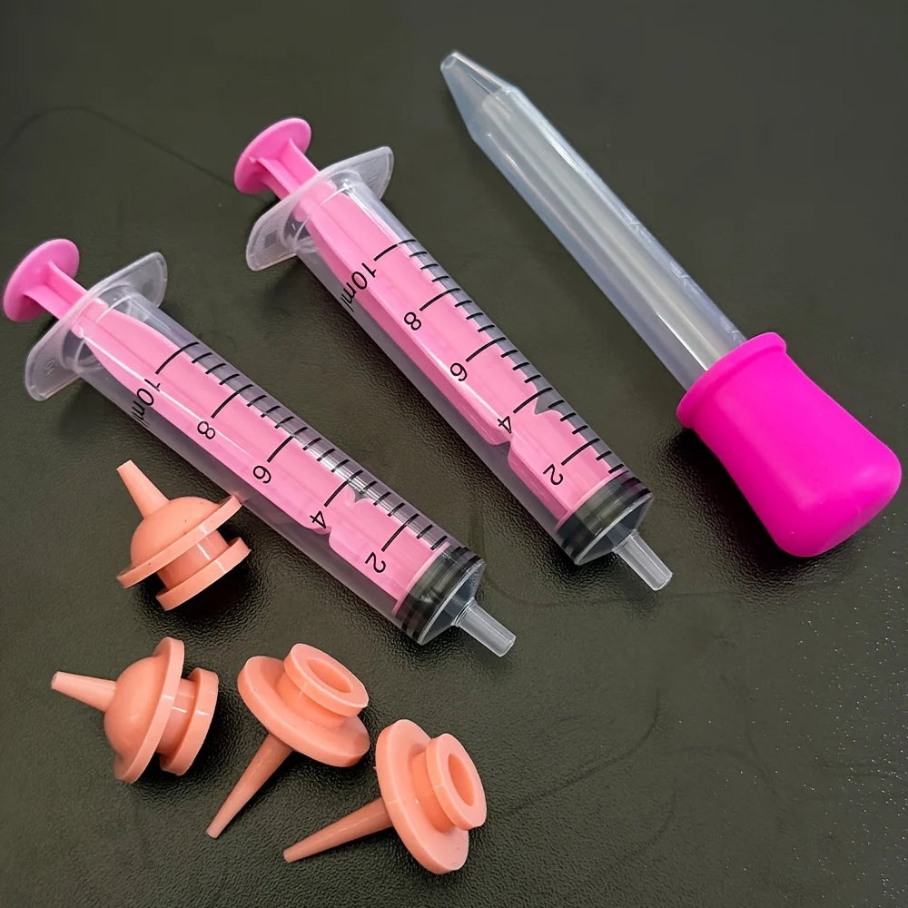 Small Pet Grooming Set – Multi-Purpose Brush with Silicone Heads