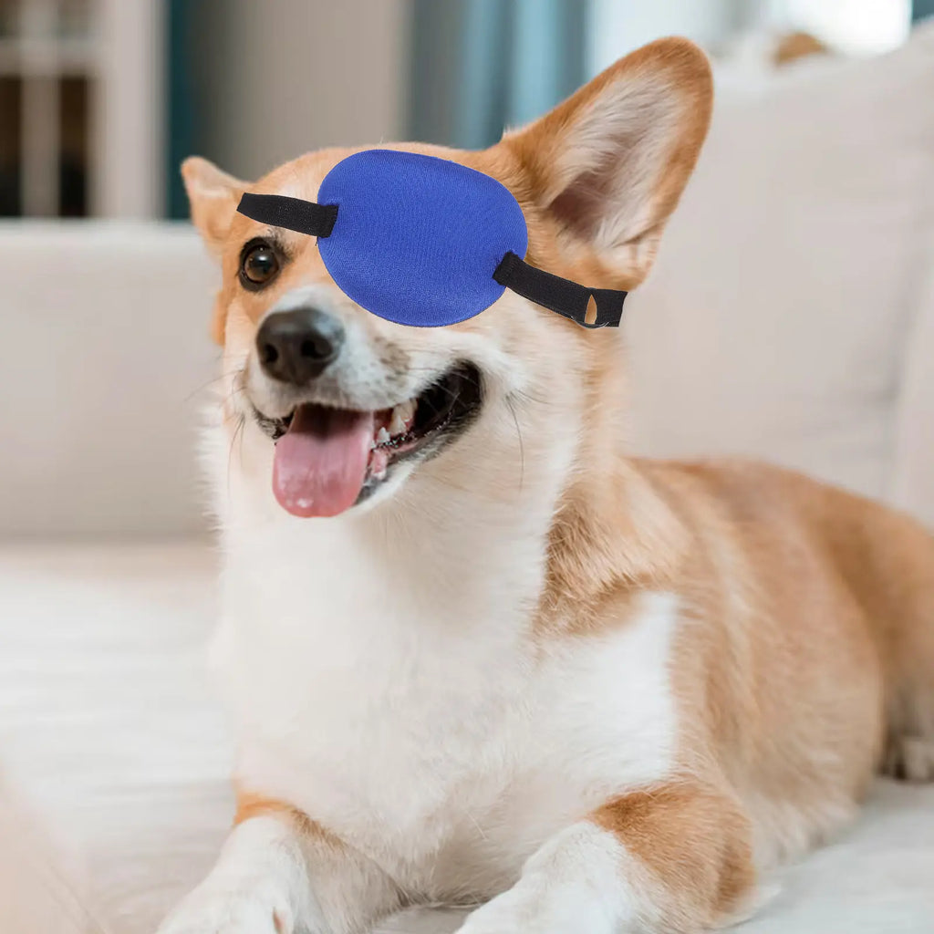 Eye Patch Comfortable Dog Injury Cover Puppy Patches Adjustable Bandages for Dogs