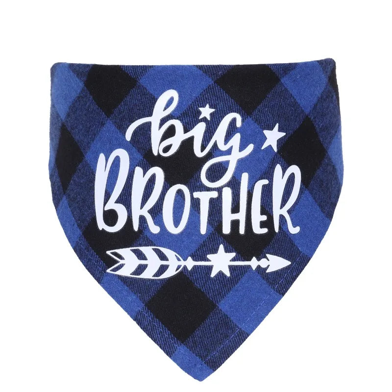 Karirani bandana marama za pse – mekani poliester, 4 dezena, 42×60 cm