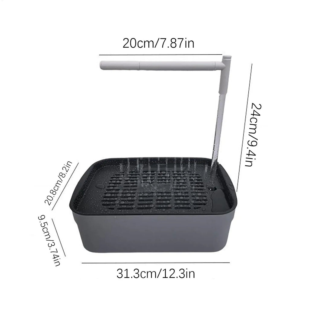Automatic Bird Bath Tub – Water Circulation, Bird Shower