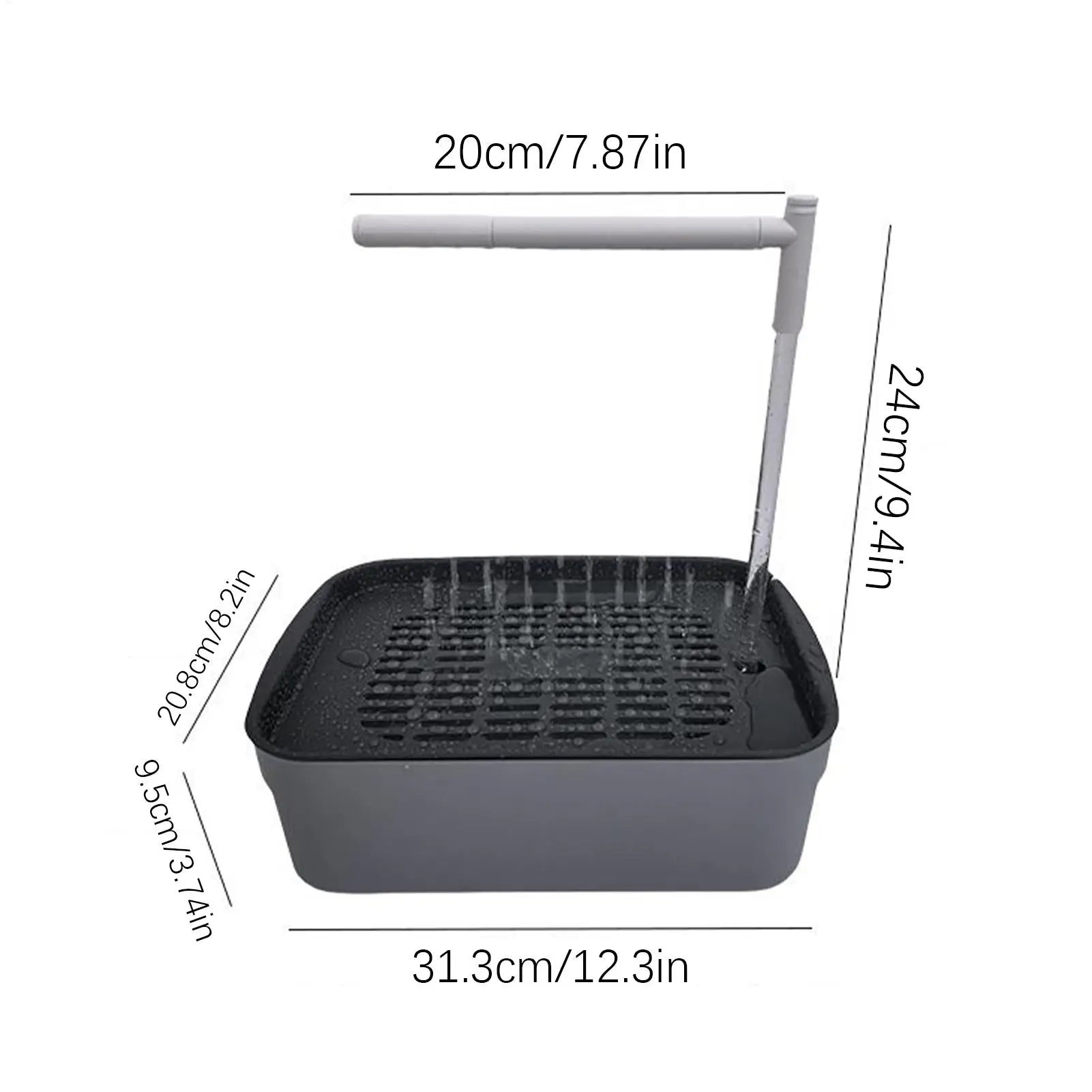 Automatic Bird Bath Tub – Water Circulation, Bird Shower