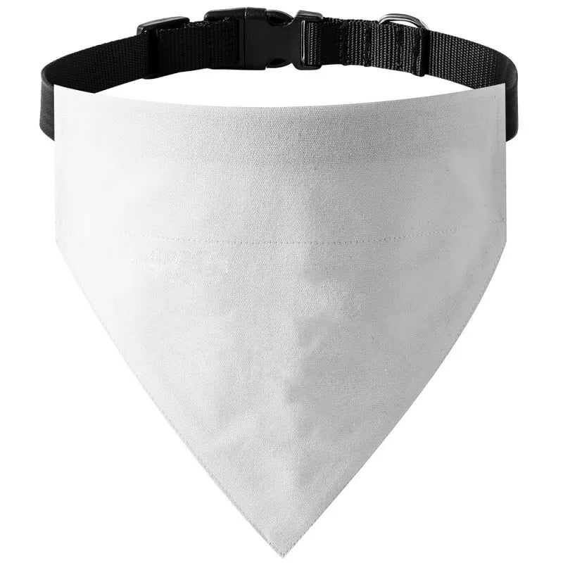 Jednobojni bandana marama za pse i mačke – pamuk, podesiv, S/M/L