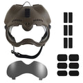 Tactical K9 Dog Helmet – Military Style with Goggles